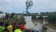 Hatay'da sağanak felaketi Asi Nehri taştı, evler ve yollar çöktü