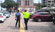 Turgutlu'da galericilere kaldırım ve yol işgali denetimi