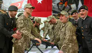 Erzurumda özel bireyler için temsili askerlik töreni düzenlendi