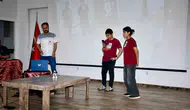 Silifkeli öğrenciler robotlarıyla dans pistine çıktı