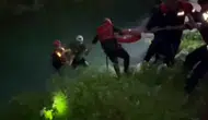 Adana'da kanala düşen genç itfaiyenin müdahalesiyle hayata tutundu
