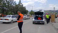 Batı Çevre Yolunda kaza Bir sürücü hastaneye kaldırıldı