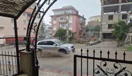 Ankara Yenimahalle sağanak yağışla sular altında kaldı