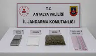 Döşemealtı’nda jandarmadan uyuşturucu baskını
