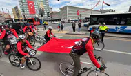 Üniversite memurları için Samsun'dan Ankara'ya 430 kilometrelik adalet yolu