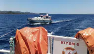 Bodrum açıklarında mahsur kalan tekne güvenli limana çekildi