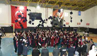 Narman Meslek Yüksekokulu öğrencileri diplomalarını coşkuyla aldı