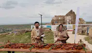 Zerzevan Kalesi’nde binlerce yıllık Roma menüsü yeniden canlandı