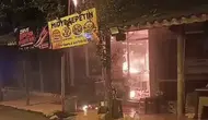 Adıyaman'da iş yerini alevler sardı