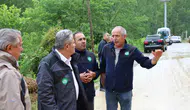 Düzce Cumayeri’nde yağış alarmı verildi