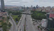 İstanbul trafiği bayram tatiliyle birlikte derin bir sessizliğe büründü