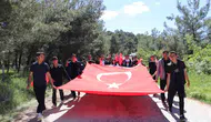Selendi ormanlarını yangın riskine karşı temizlediler