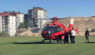 Malatya’da kritik hastayı hava ambulansı kurtardı