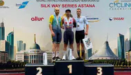 Milli bisikletçiler Astana pistinden madalyalarla döndü
