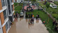 Tokat’ta şiddetli yağış Vadi Park’ı vurdu