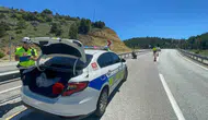 Karaman Mersin yolunda motosiklet kazası