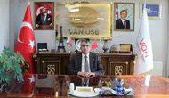 Van OSB Başkanı Aslan bayram mesajında dayanışma vurgusu yaptı