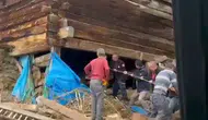 Taşköprü'de ahşap ağıl çöktü bir kişi hayatını kaybetti