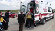 Malatya'da trafik kazası sonucu sekiz kişi hastaneye kaldırıldı