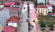 Samsun ve Çankırı sel sularıyla mücadele ediyor
