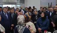 Bakan Çiftçi ve AYM Başkanı Özkaya Erzurum'da buluştu
