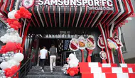 Samsunspor taraftarı için Atakum’da yeni durak açıldı
