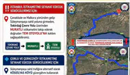 Tekirdağ yolunda bayram dönüşü trafiğine dikkat