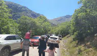 Bozkırın serin sığınağı Aygırdibi bayramda doldu taştı