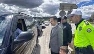 Aşkale yolunda bayram mesaisi başladı