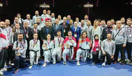 Milli taekwondocularımız Avrupa’dan 22 madalyayla döndü