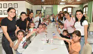 Kepezli anneler ve çocuklar mum yapımında buluştu