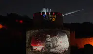 İstanbul’un fethi 573’üncü yaşında ışık gösterileriyle kutlandı