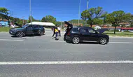 Bilecik Demirköy kavşağında iki araç çarpıştı