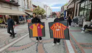 Edirneli taraftarın Galatasaray tutkusu evinin başköşesine taşındı