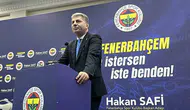 Hakan Safi Fenerbahçe başkanlığı için vizyonunu açıkladı