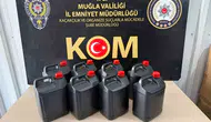 Muğla genelinde bayram öncesi kaçak alkol baskını