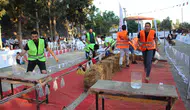 Antalya’da köylüler 5 yıldızlı tatil için parkurda ter döktü