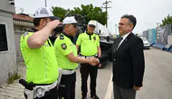 Elazığ Emniyet Müdürü görev başındaki polisleri ziyaret etti