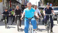 Köşk ilçesinde gençler 19 Mayıs için bisikletleriyle yola çıktı