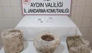 Aydın’da kaçak kazı operasyonu Antik dönem eserleri ele geçirildi