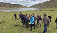 Karlıova kırsalında düşerek yaralanan kişiyi ekipler kurtardı