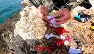 Antalya denizinden dilek değil çöp çıktı