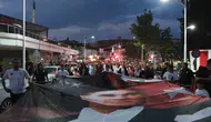 Sarıgöl halkı 19 Mayıs için meşaleleri yaktı
