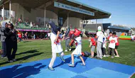 Şehitkamil'de çocuklar sporla enerji depoladı