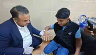 Akçakale'de yüzük sıkışınca imdada itfaiye amiri yetişti