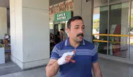 Kurban kesimi hastanede bitti Amcasına dava açacağını söyleyerek güldürdü