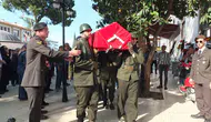 Burhaniye sevilen ismini askeri törenle uğurladı