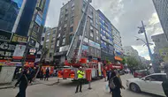 Elazığ merkezindeki iş merkezinde çatı yangını korkuttu