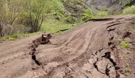 Giresun yollarındaki heyelan izleri siliniyor