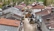 Sarız’ın ana caddesi yenileniyor